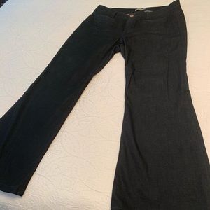Dark wash, dress jeans